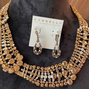 Sorrelli Couture Necklace & Earring Set